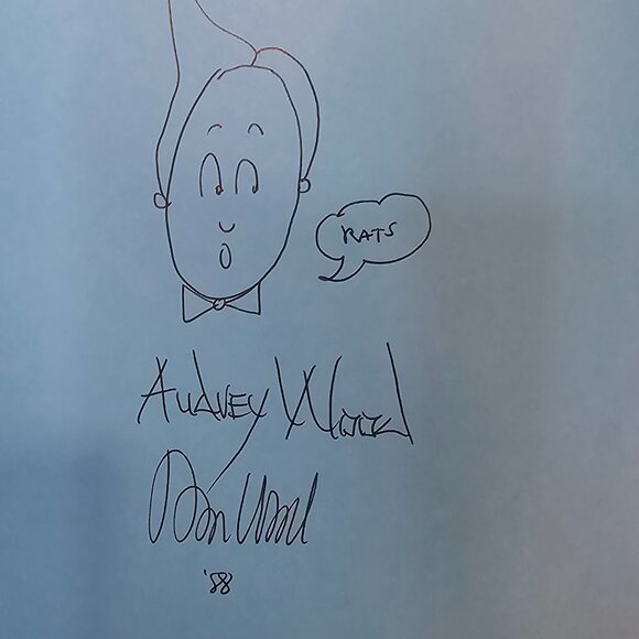 First Edition Elbert's Bad Word by Audrey Wood (1988, Hardcover) Signed - Picture 4 of 10